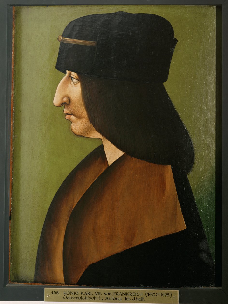 Karel VIII. francouzský (malba na dřevě) od Unknown Artist