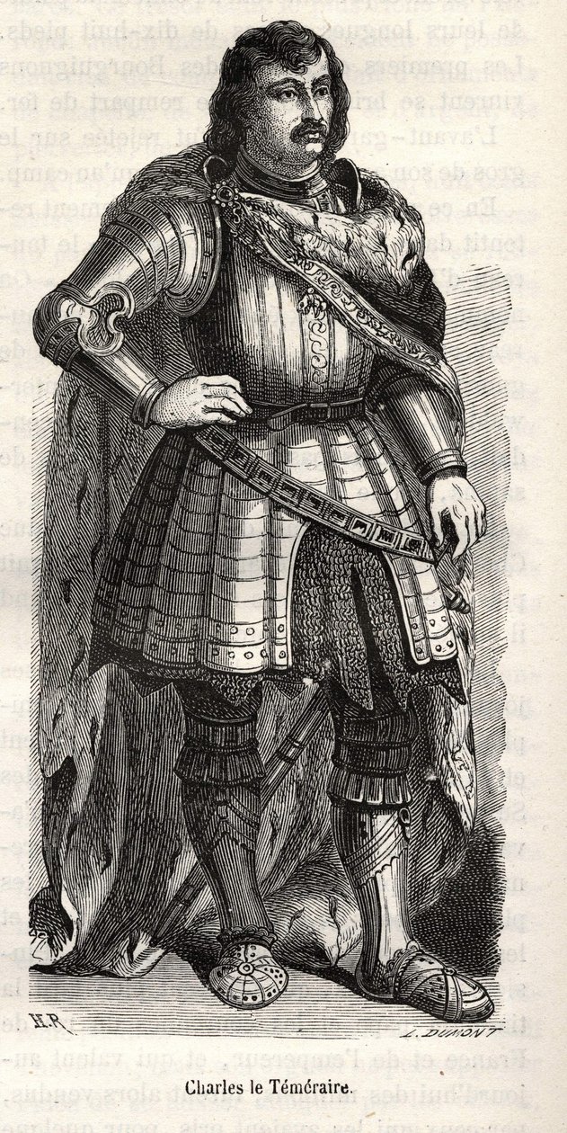 Karel Smělý (1433-1477), vévoda burgundský. od Unknown artist
