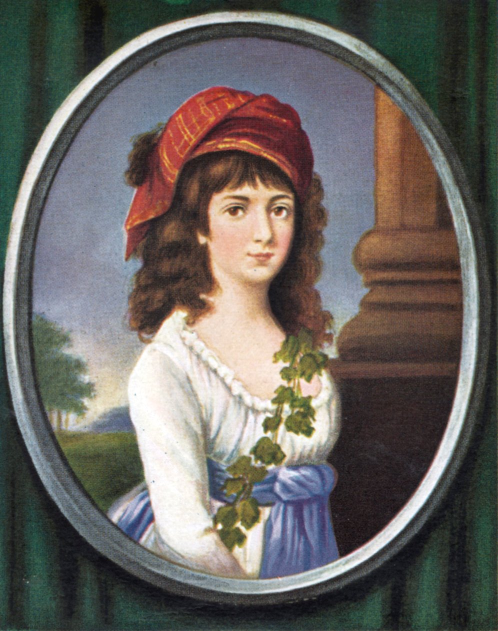 Portrét Charlotte Corday od Unknown artist