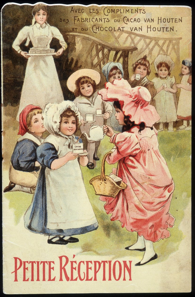 Dětská chuť - chromo. Van Houten, konec 19. století od Unknown artist