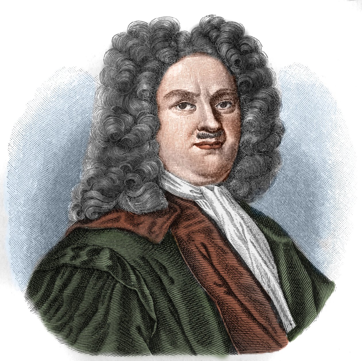 Christian Thomasius (1655-1728) německý právník a filozof. od Unknown artist