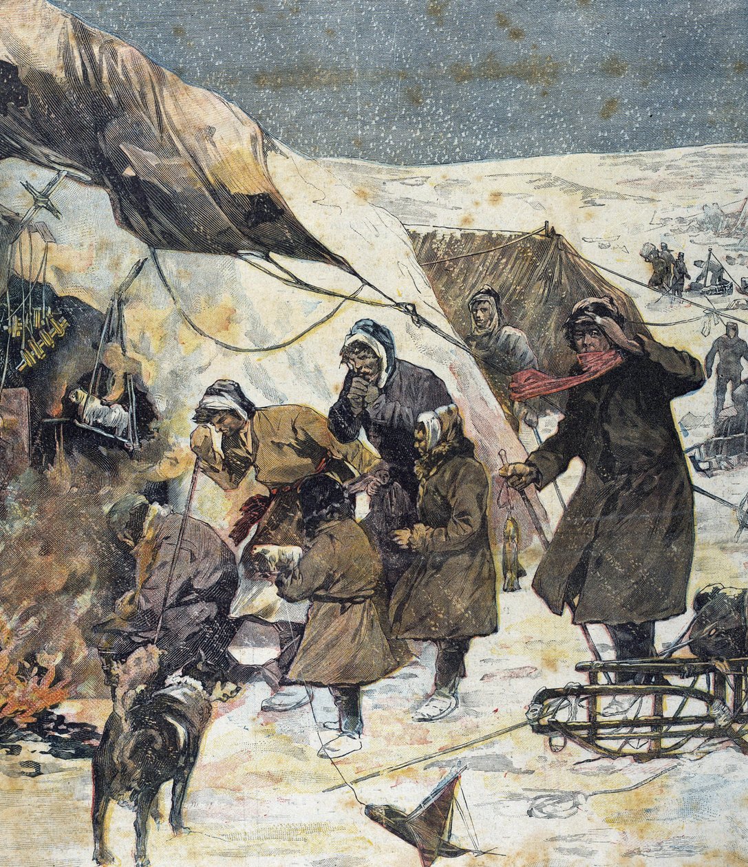 Vánoce v Groelandu v roce 1903. od Unknown Artist