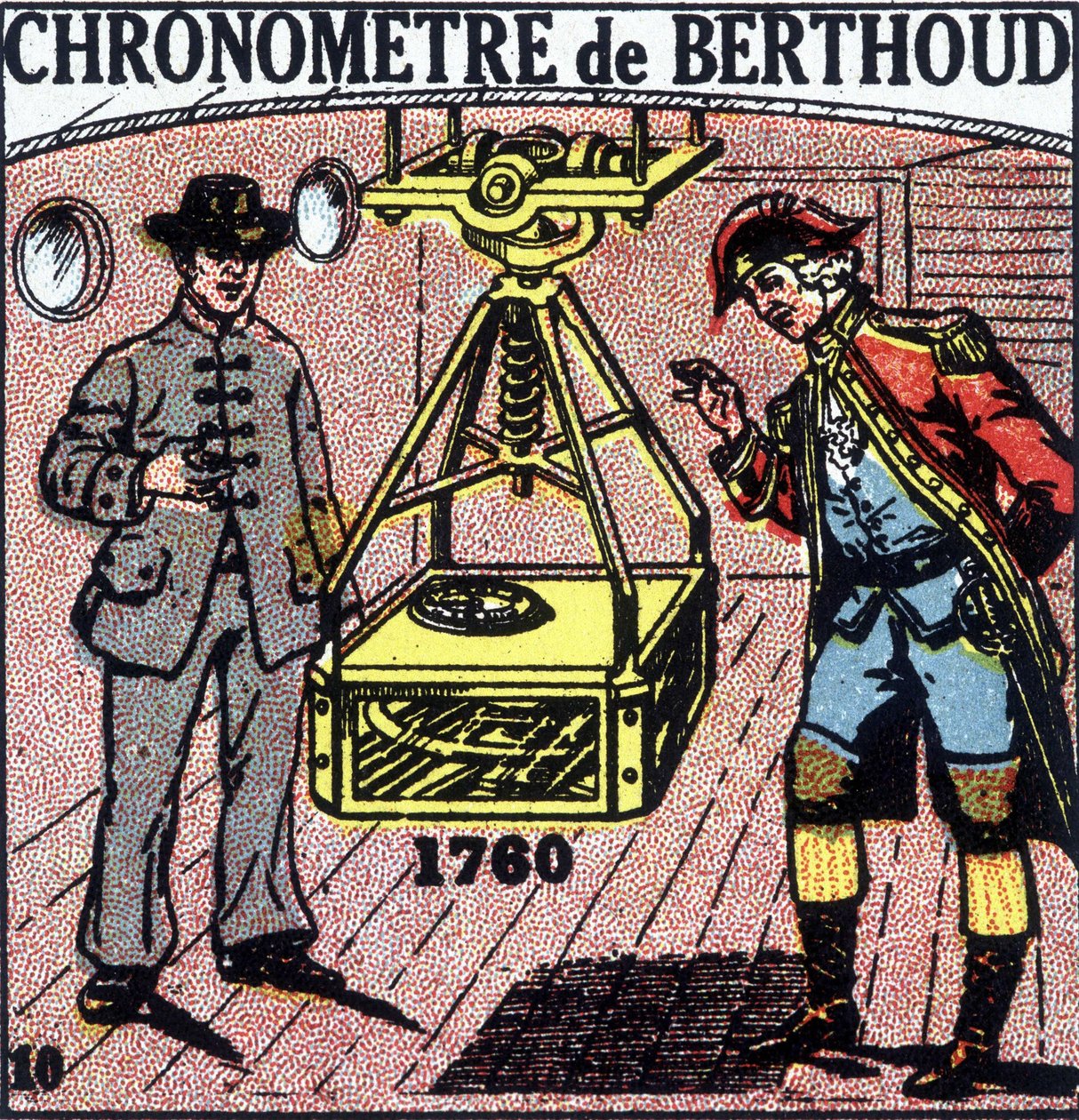 Chronometr od Ferdinanda Berthouda (1727-1807), švýcarského hodináře od Unknown artist