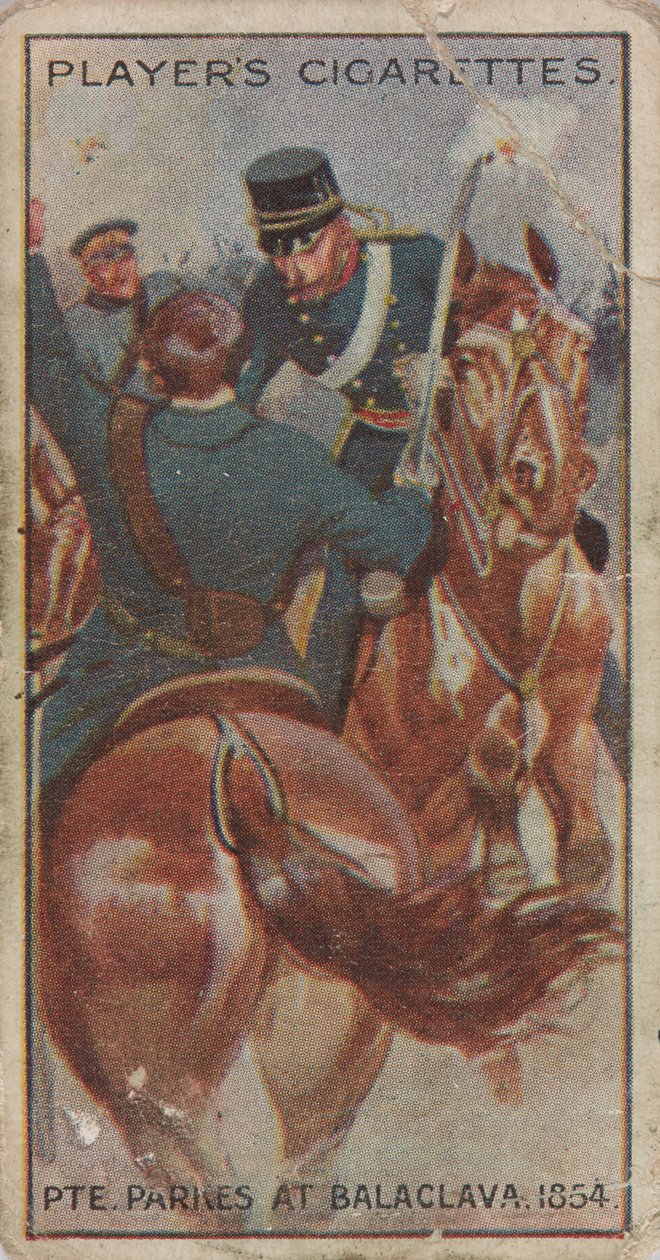 Cigaretová karta: Parkes u Balaclavy (1854) od Unknown Artist