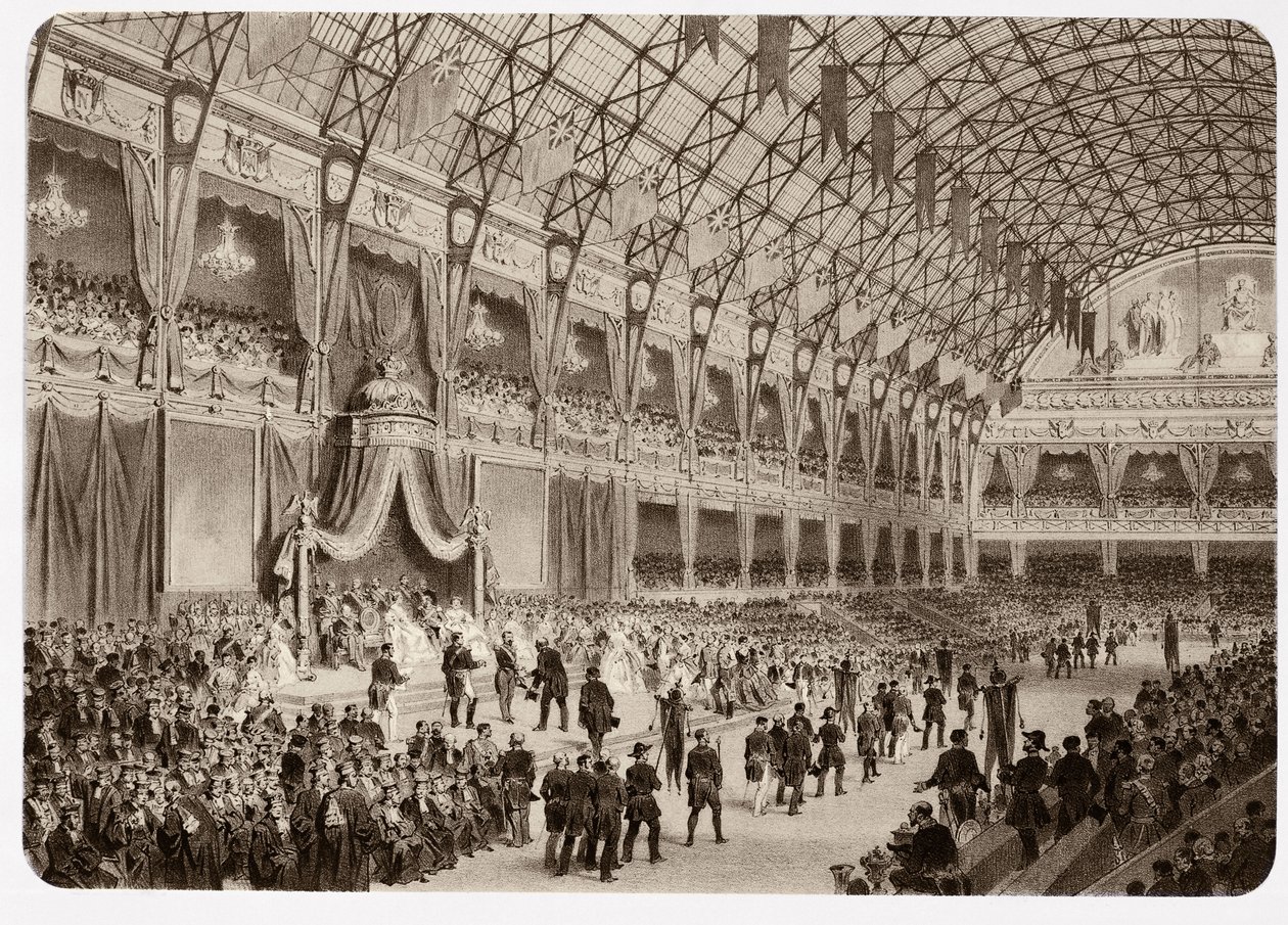 Cloture of the Universal Exposition - Distribuce cen v Palais de l