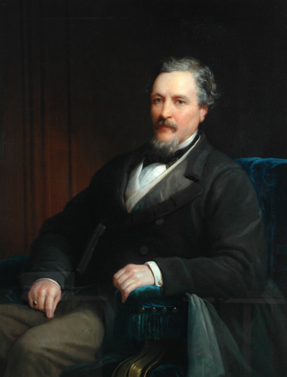 Plukovník Edward Akroyd, 1868 od Unknown