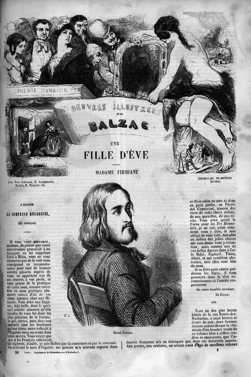 Obálka románu „Dcera Evy“ od Unknown artist