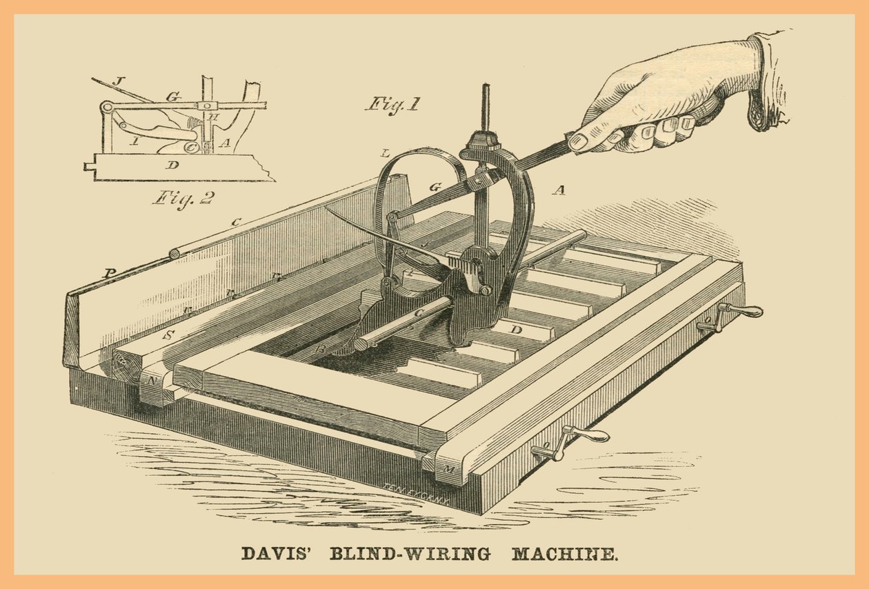 Davis Blind Wiring Machine od Unknown Artist