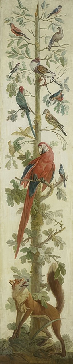 Dekorativní ilustrace se zvířaty. 1760-1800 od Unknown