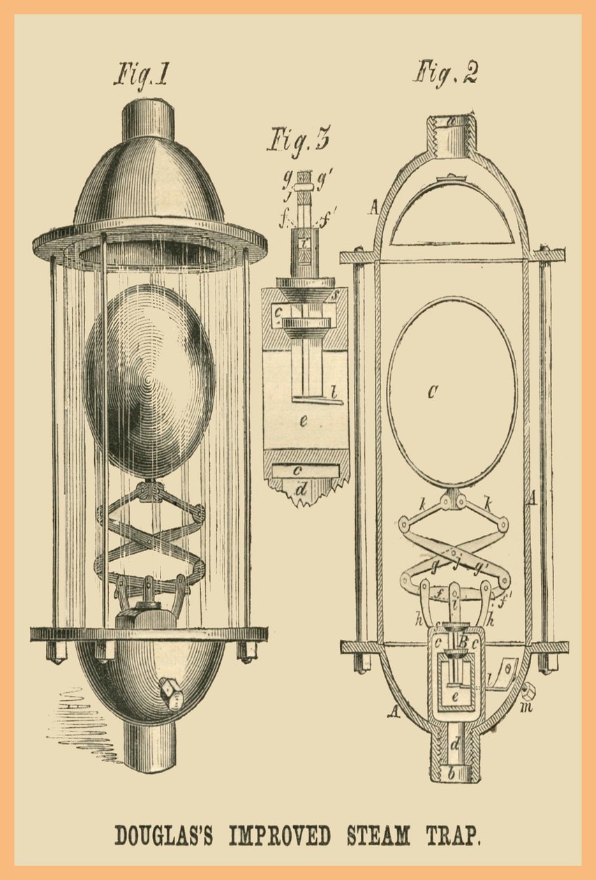 Douglas Improved Steam Trap od Unknown Artist