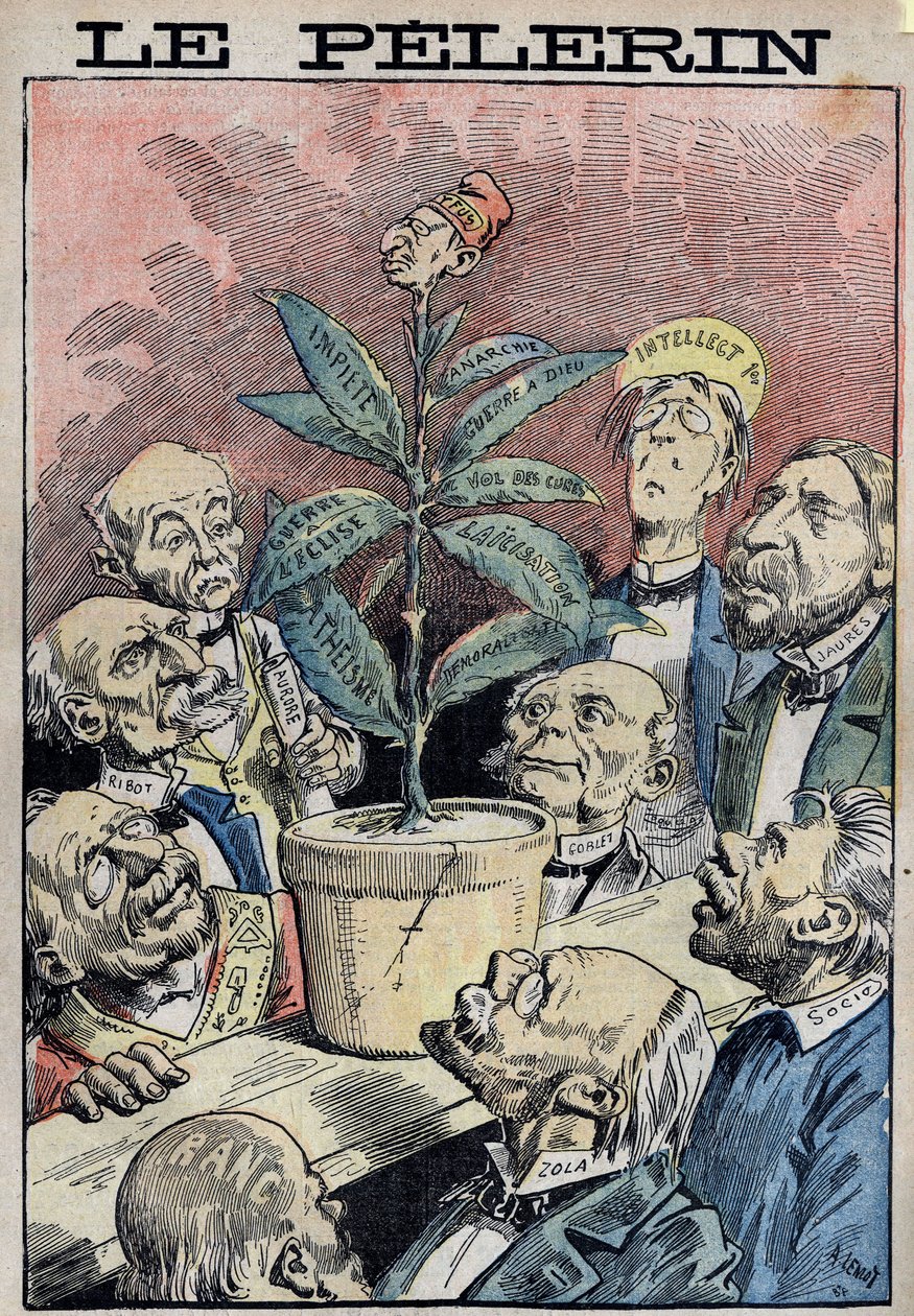 Dreyfusův případ od Unknown artist