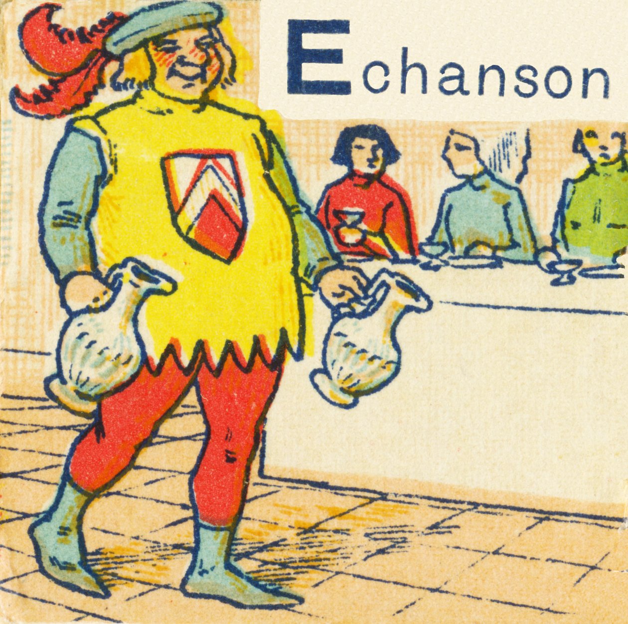 E jako Echanson od Unknown artist