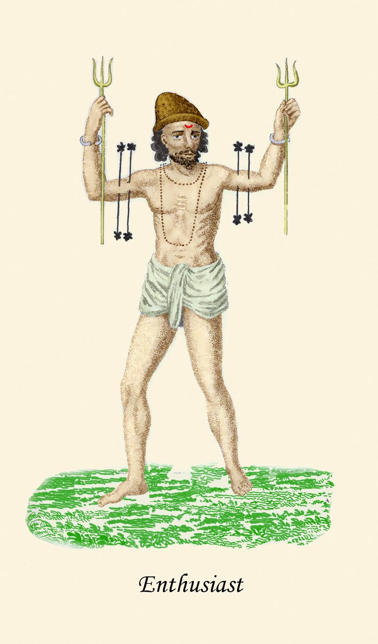 Nadšenec nebo náboženský fanatik od Unknown Artist
