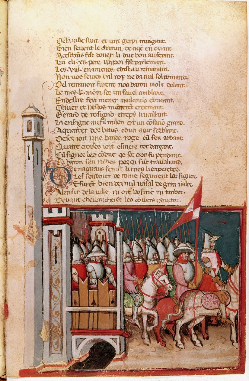 Vstup do Španělska (Miniatura od Unknown artist