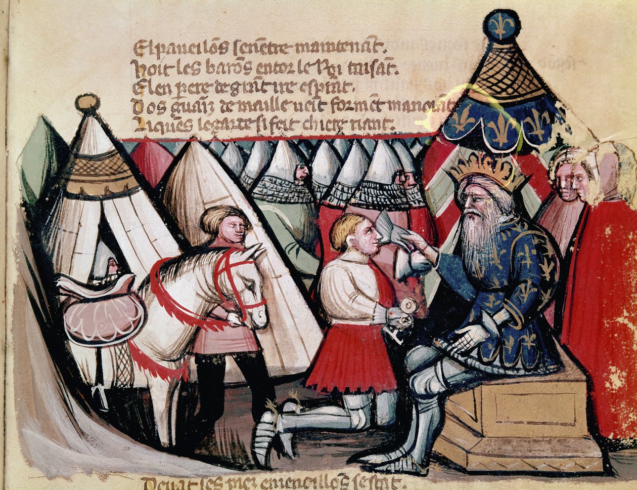 Vstup do Španělska (Miniatura od Unknown artist