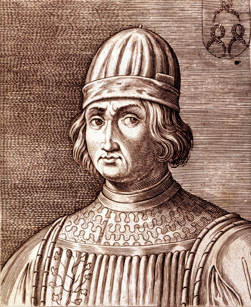 Erasmo da Narni, zvaný Gattamelata Condottiere Italian (Narni, v. 1370 v Padově od Unknown artist