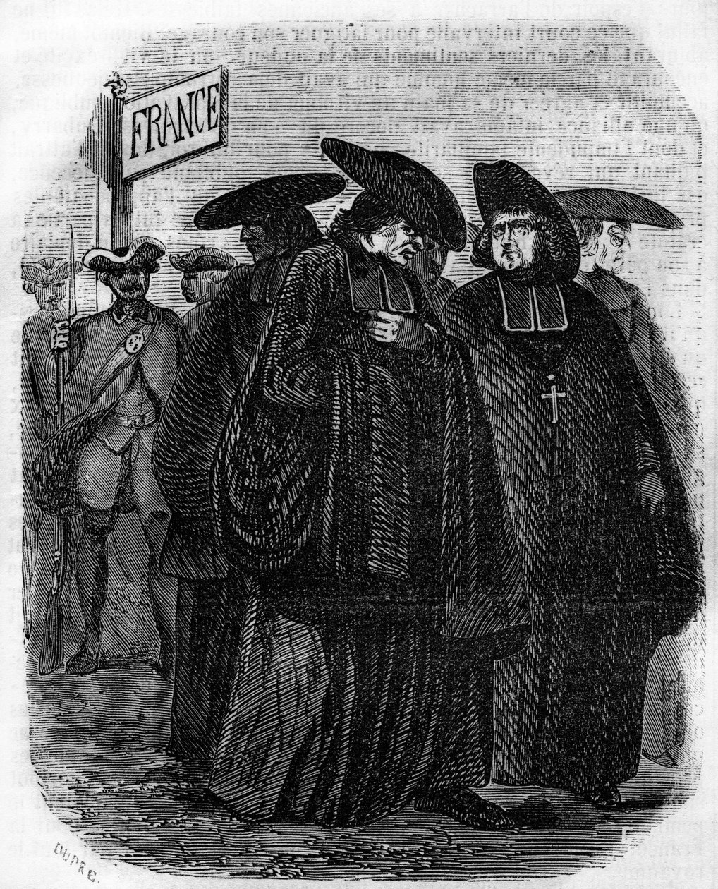 Vyhnání jezuitů z Francie rozsudky parlamentů v roce 1762. od Unknown artist
