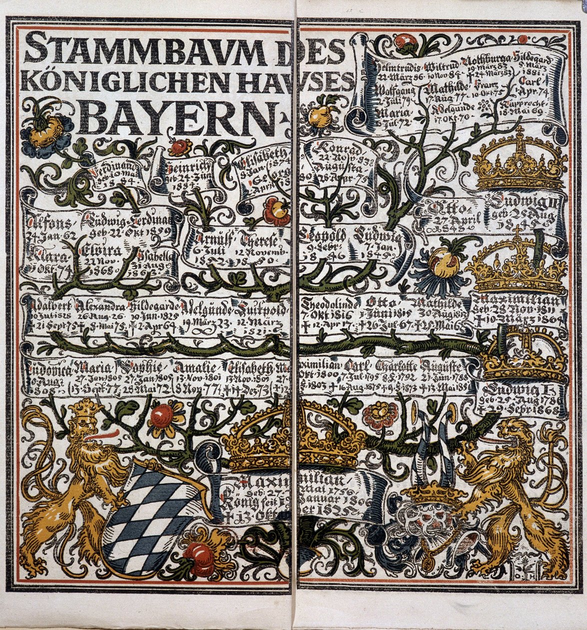 Rodokmen - kalendář od Unknown artist