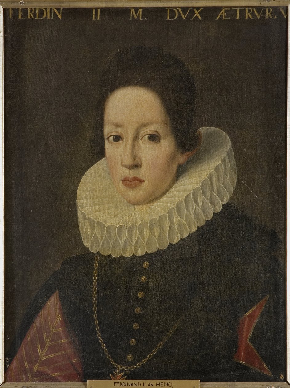Ferdinand II de Medicis - Portrét Ferdinanda II de