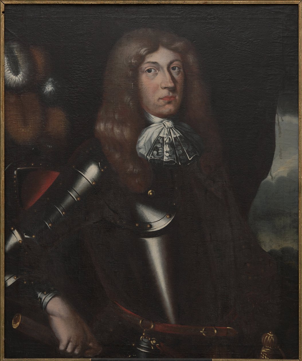 Ferdinand Kettler, vévoda de la Courlande Semigalie - Portrét Ferdinanda Kettlera (1655-1730), vévody z Courlandu a Semigalie, Anonym. Olej na plátně. Rozměr: 90 x 75 cm. Národní muzeum Stockholm od Unknown artist