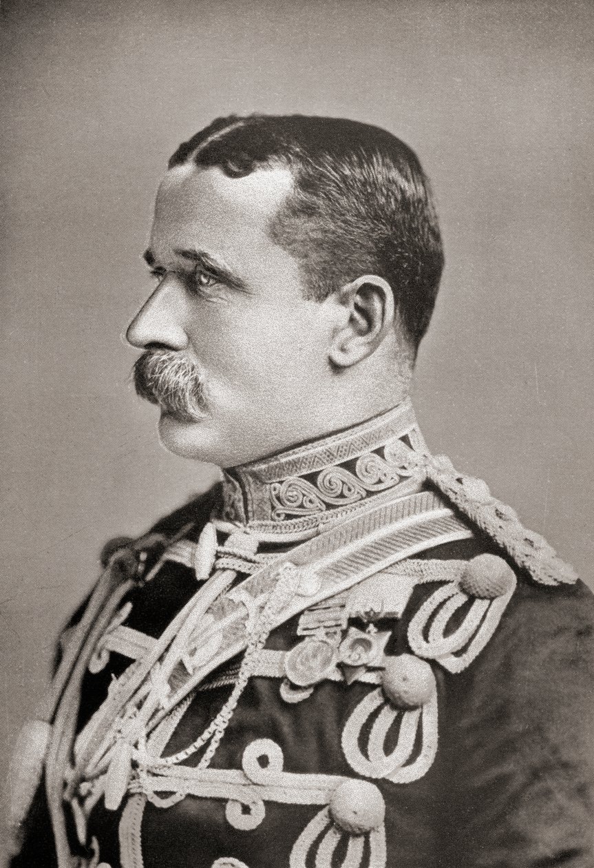 Polní maršál John Denton Pinkstone French, z knihy South Africa and the Transvaal War Louis Creswicke, pub. 1900 od Unknown