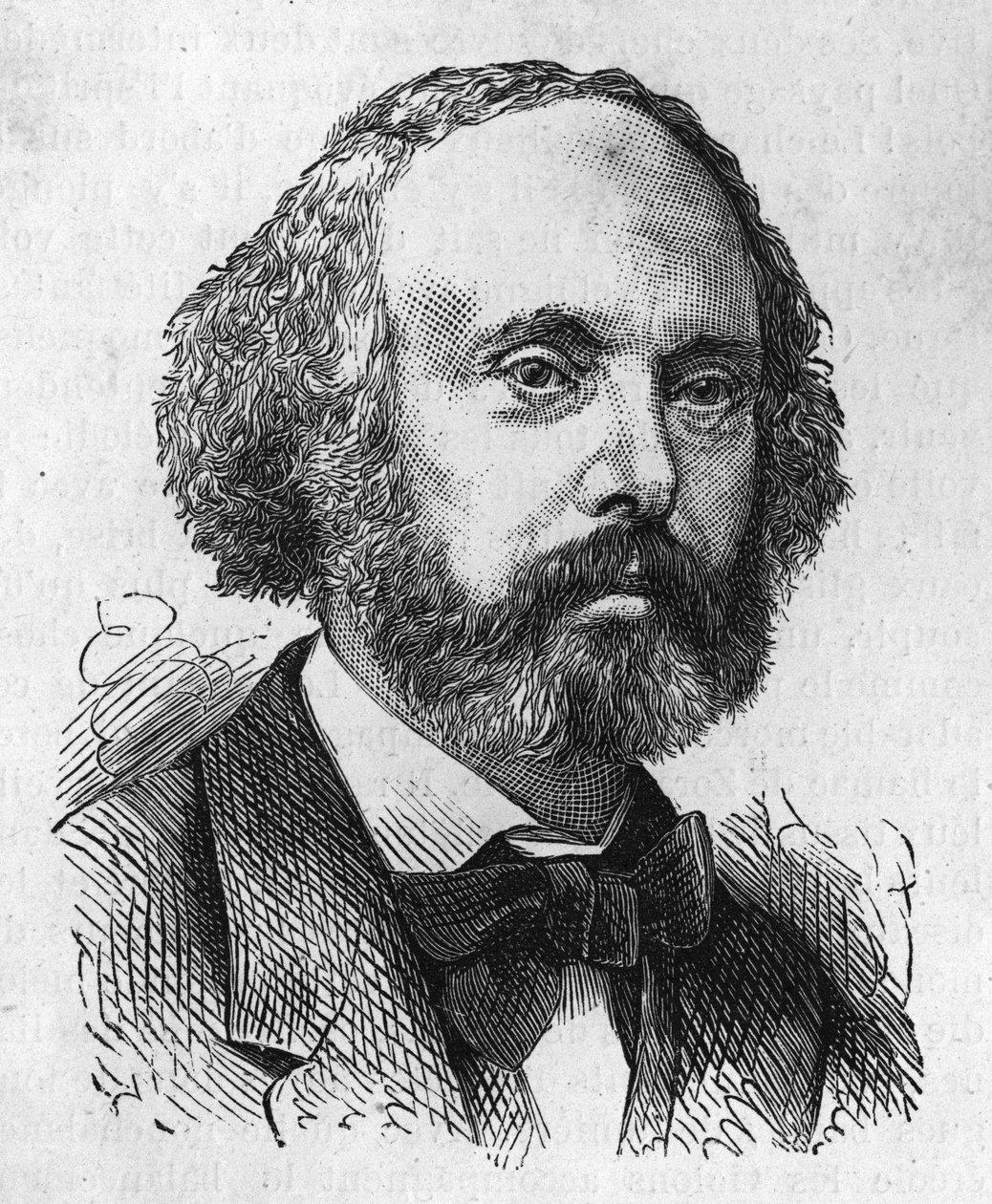 Felicien David. francouzský skladatel 1810-1876 od Unknown artist