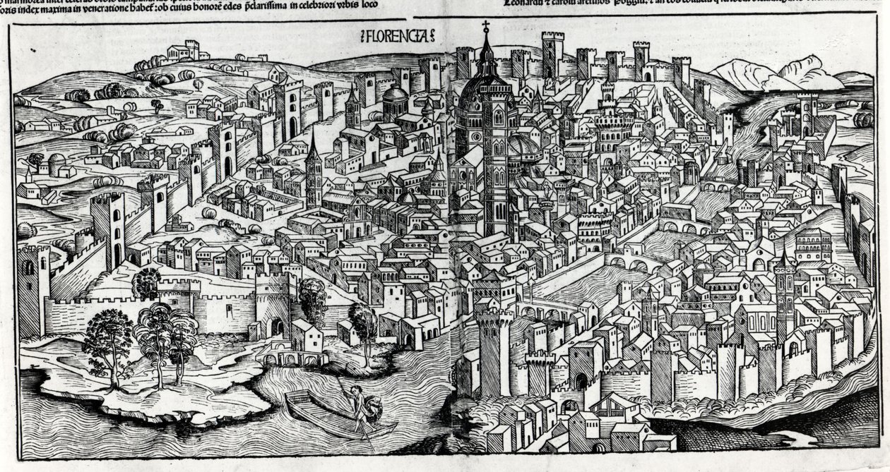 Florencie v roce 1470. od Unknown artist