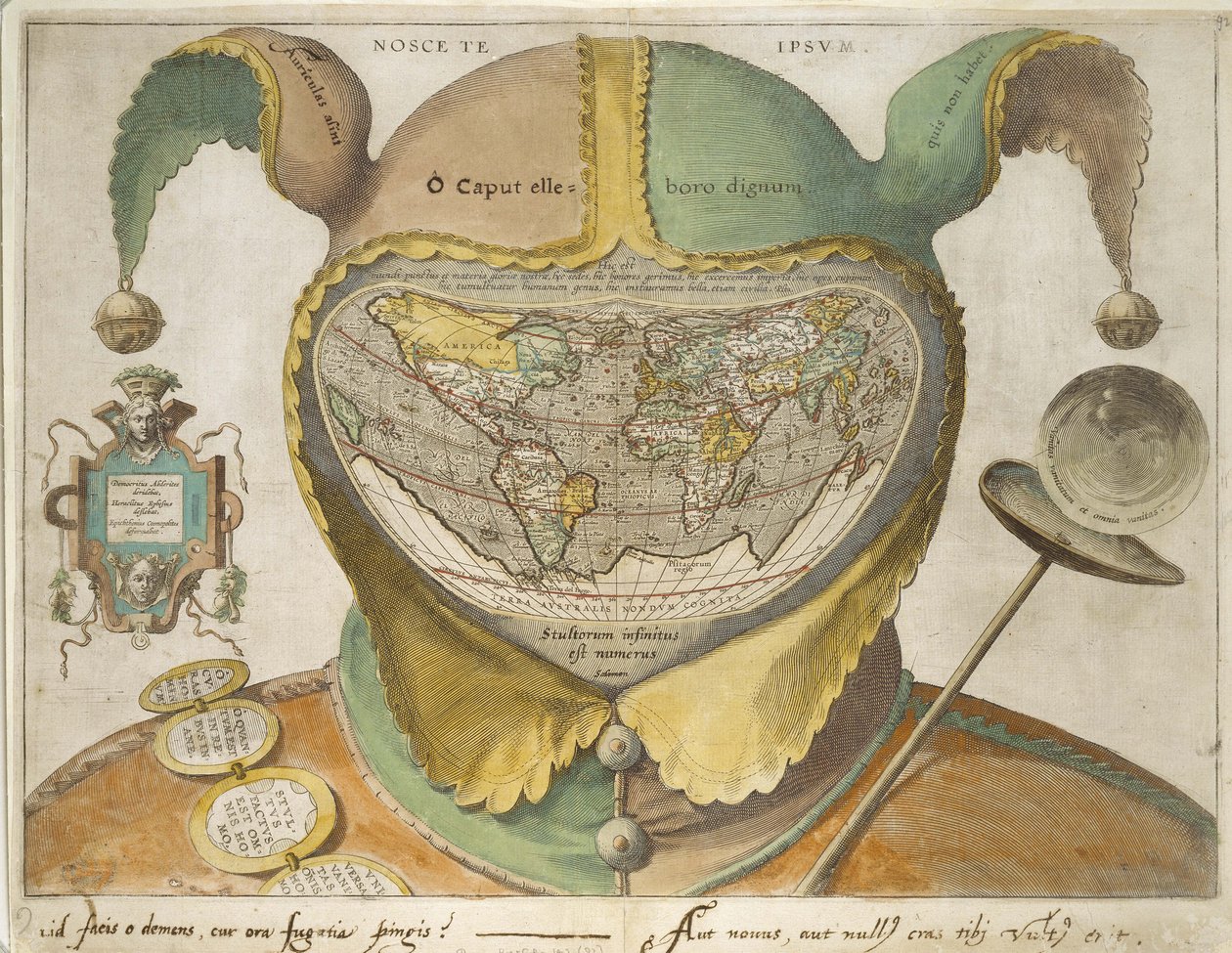 Mapa světa Fool