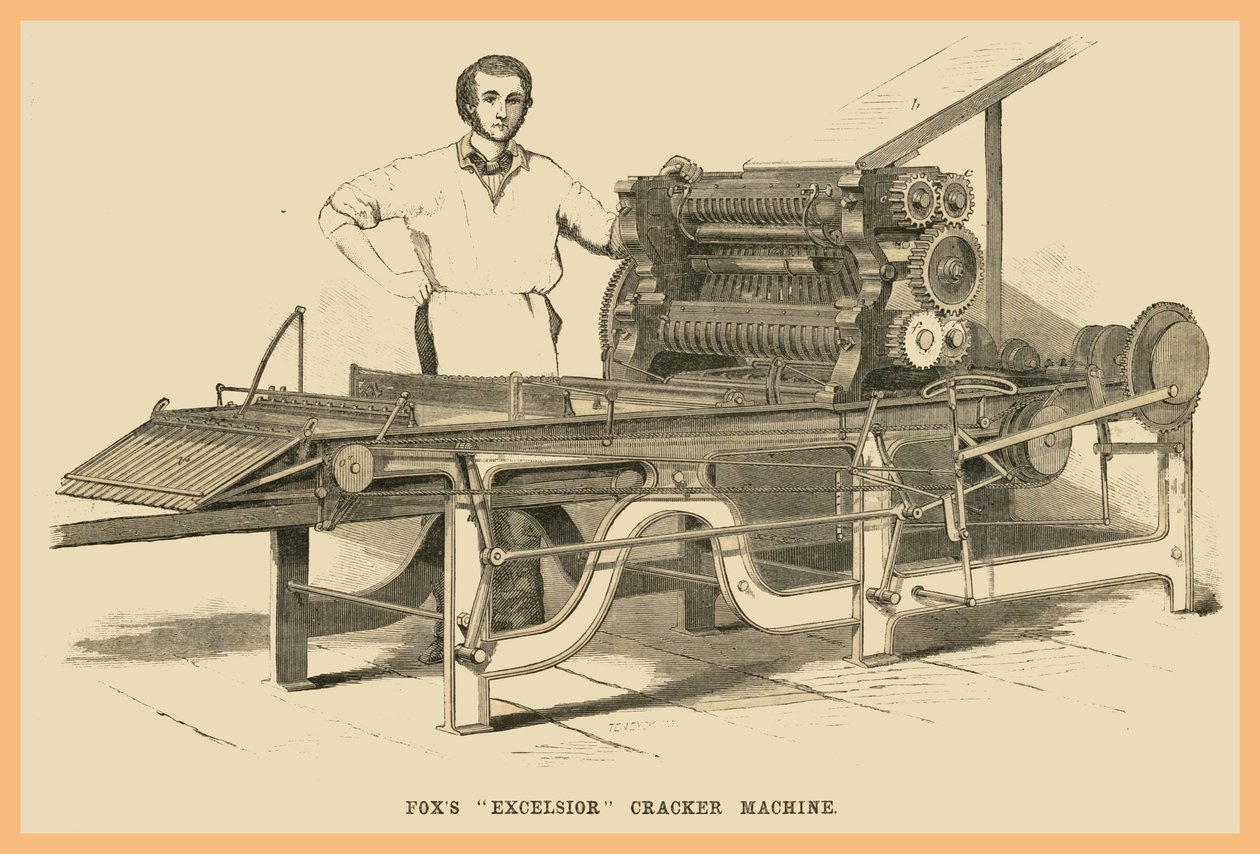 Foxs Excelsior Cracker Machine od Unknown Artist
