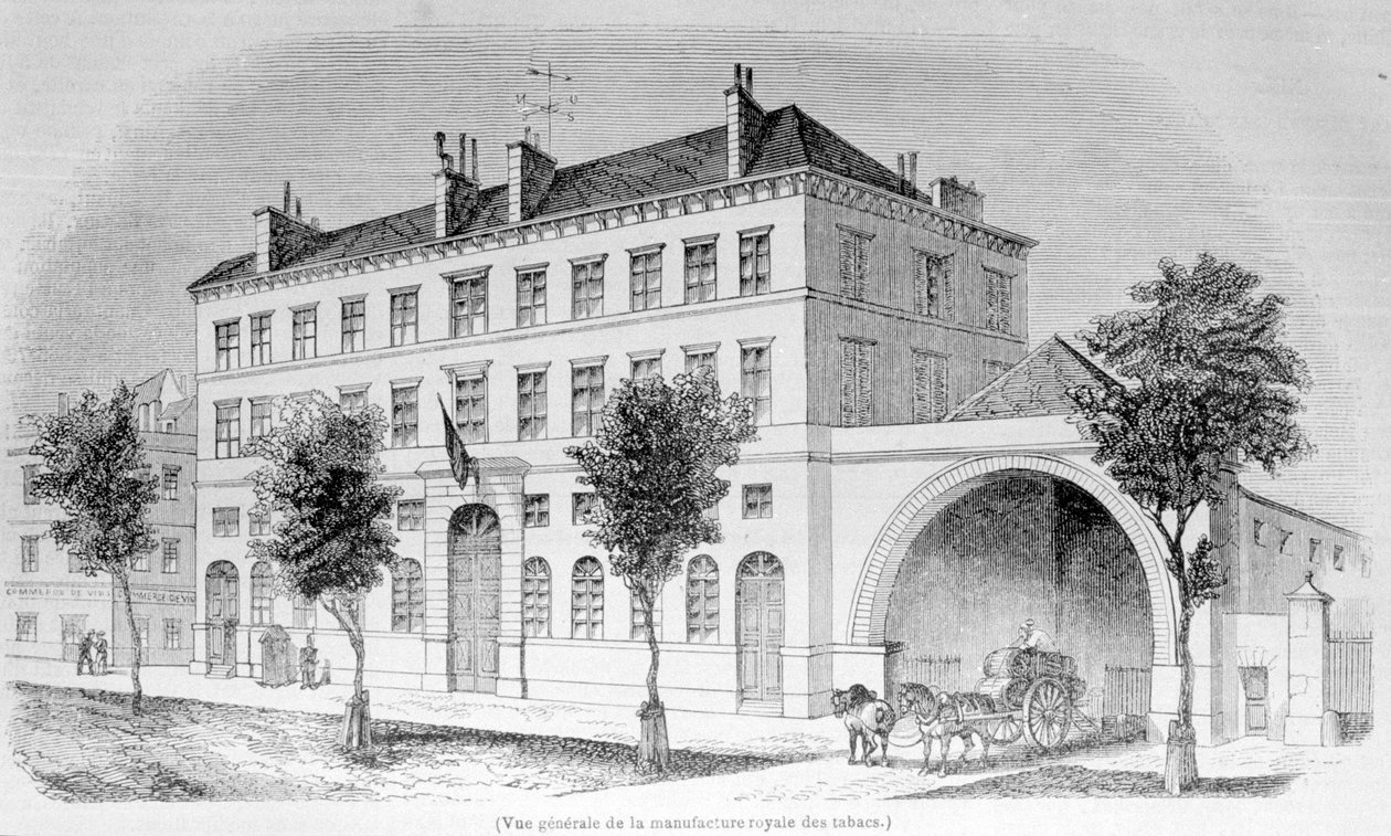 Celkový pohled na Royal Tobacco Factory. od Unknown artist