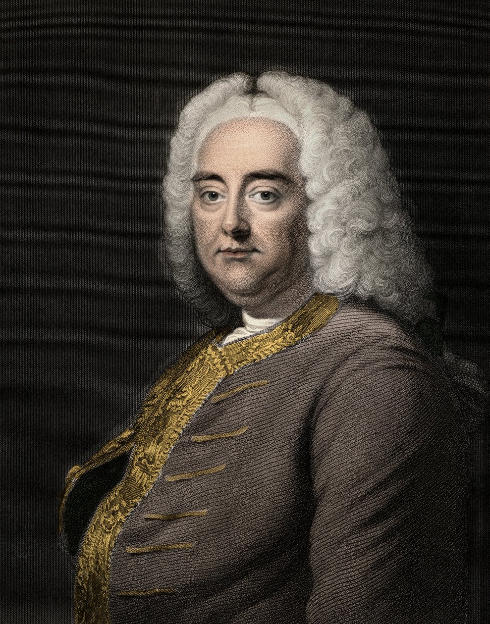 George Frideric Händel (George Frederick Händel, Georg Friedrich Händel) od Unknown artist