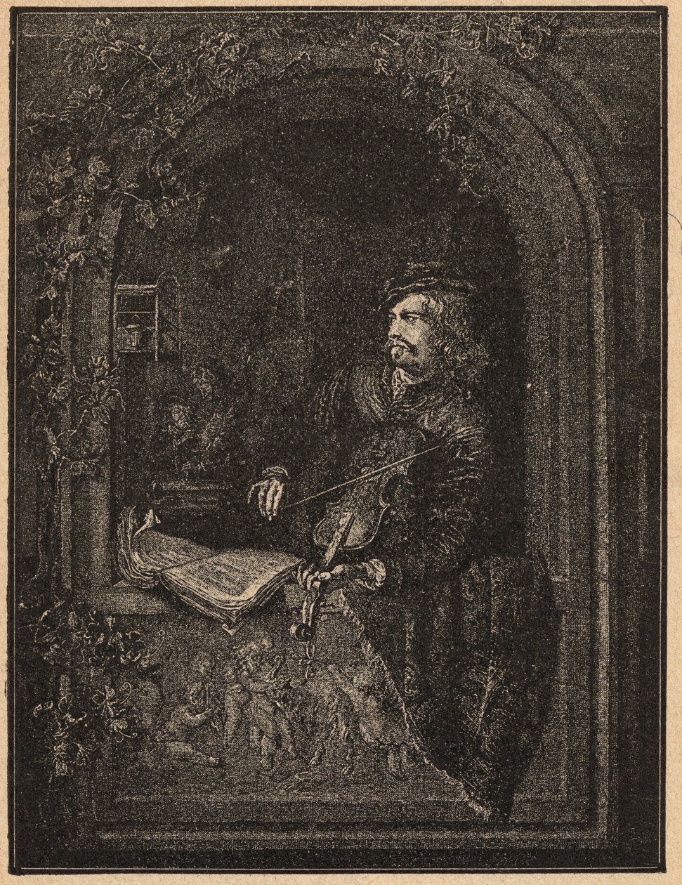 Gerard Dou nebo Gerrit Dou nebo Dow 1613-1675 holandský malíř zlatého věku od Unknown artist