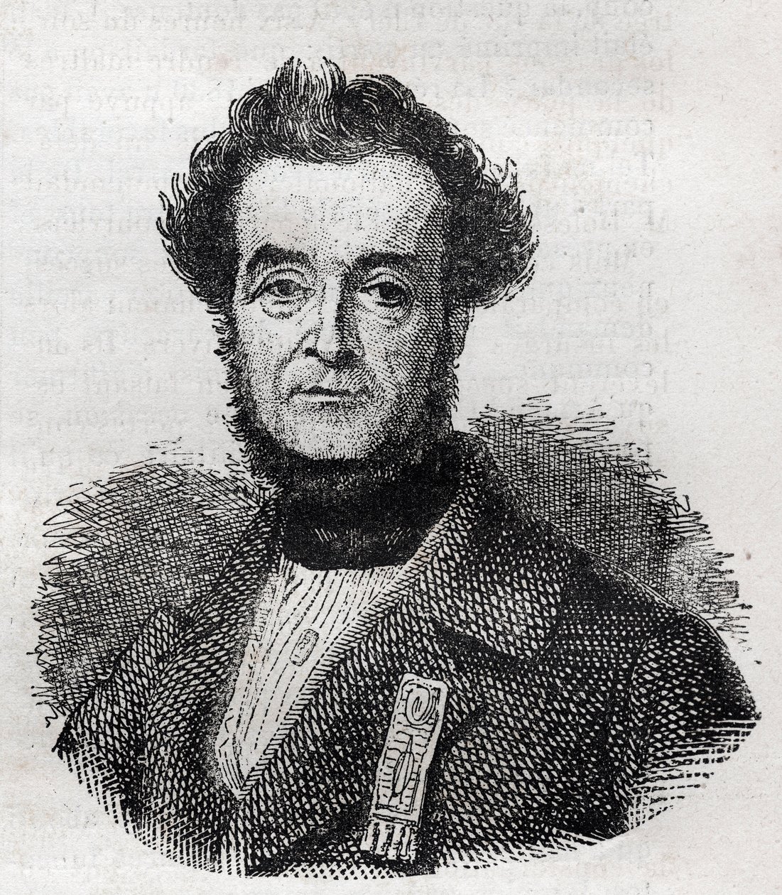 Germain Sarrut 1800-1883 francouzský spisovatel a politik od Unknown artist