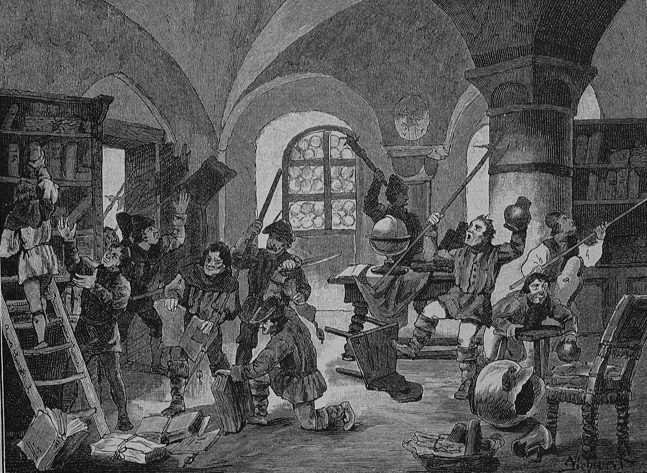 Německá selská válka (1524-1526): Ruch zemědělců v Roggenburgu, Bavorsko, Německo od Unknown artist