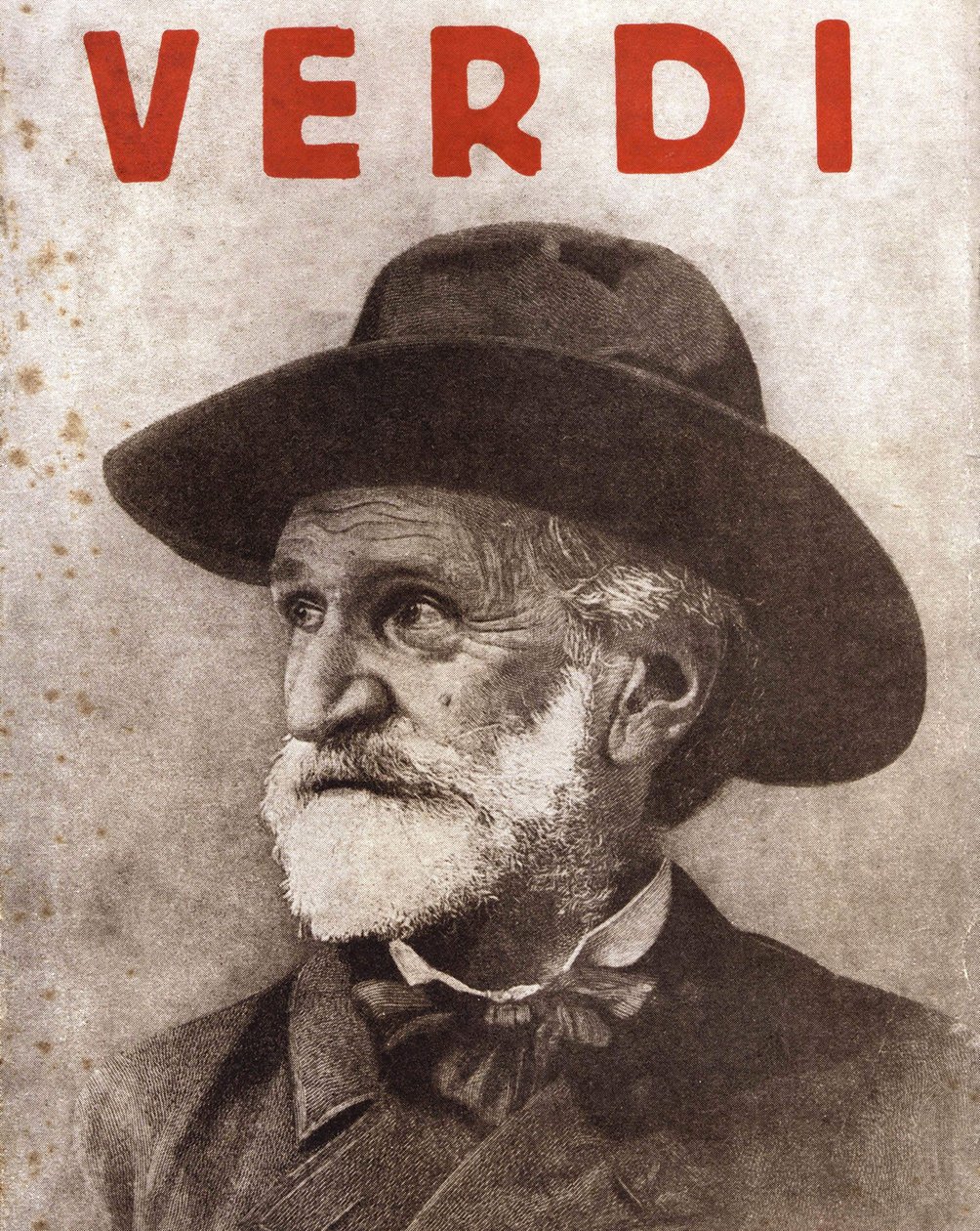Giuseppe Verdi (1813 - 1901) italský skladatel od Unknown artist