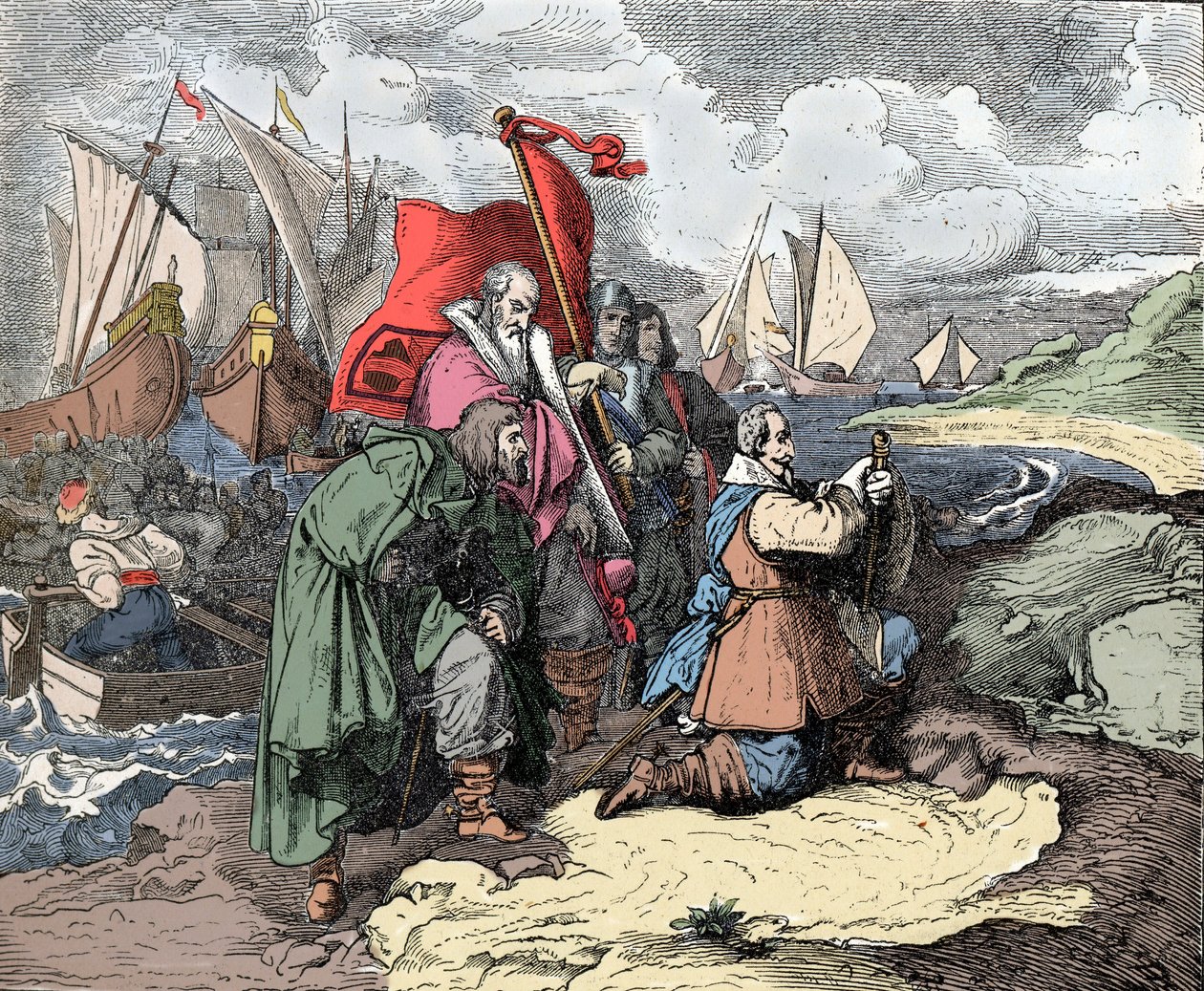 Gustave II Adolf, známý jako Velký nebo Severní lev od Unknown artist