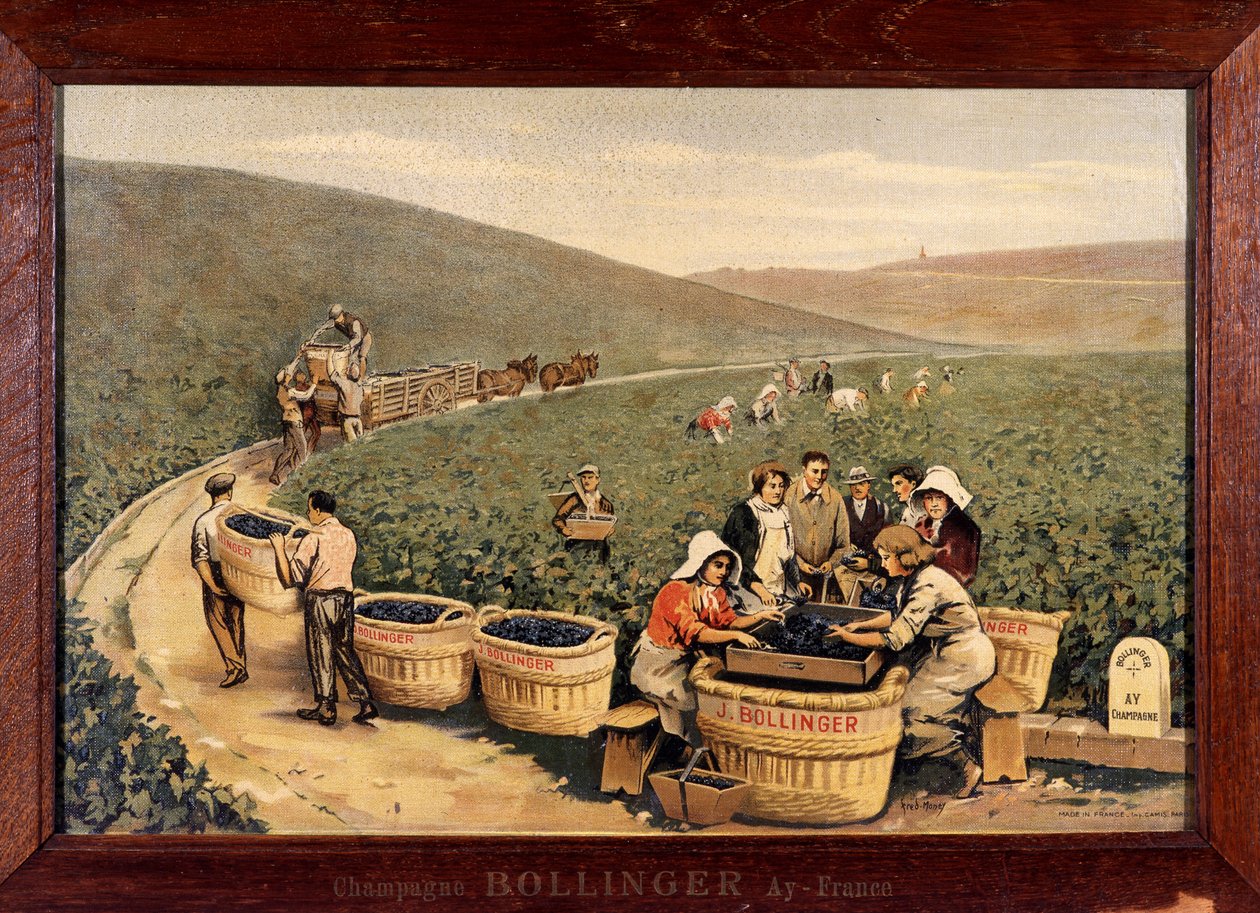 Sklizeň v Bollingeru. kolem roku 1900. od Unknown Artist