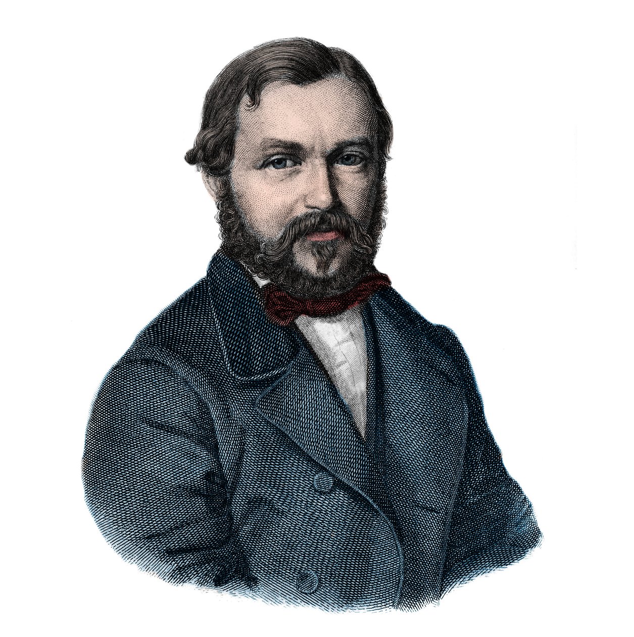 Heinrich Barth (1821-1865), německý průzkumník - Portrét Henriho (Heinricha) Bartha, německého cestovatele a průzkumníka (1821-1865) od Unknown artist