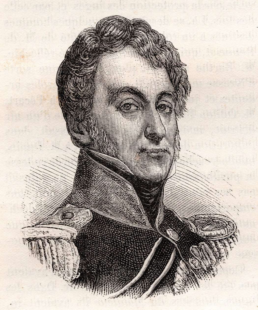 Henri Francois Delaborde 1764-1833 generál francouzské revoluce. od Unknown artist