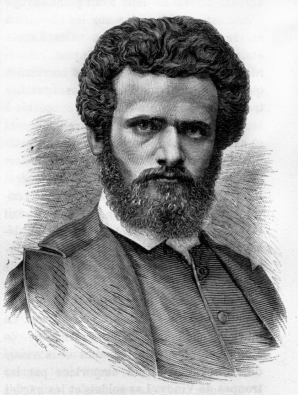 Henri Regnault (1843-1871), francouzský malíř. Rytina konce 19. století v „Histoire de France““ od H. Martina. od Unknown artist