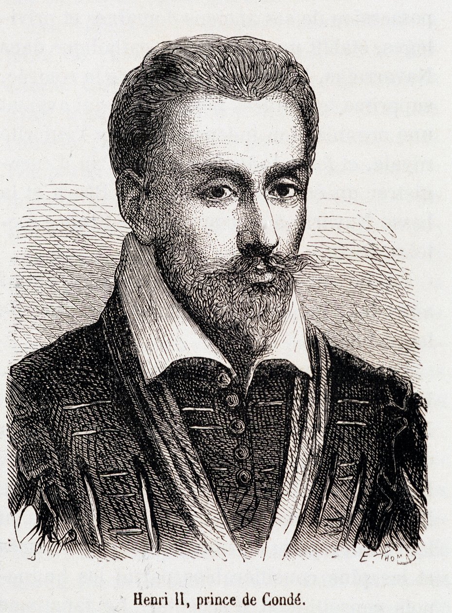 Jindřich II. Bourbonský (1588 - 1646) princ z Conde. od Unknown artist