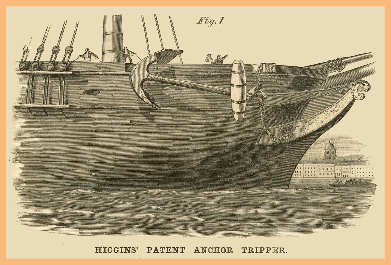 Higgins Patent Anchor Tripper od Unknown Artist