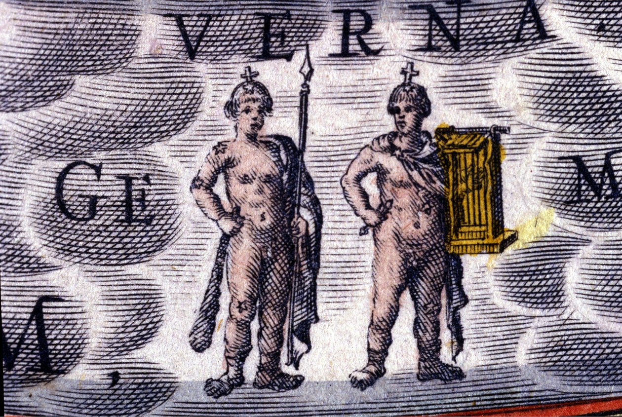 Horoskop: znamení zvěrokruhu, Blíženci. od Unknown artist
