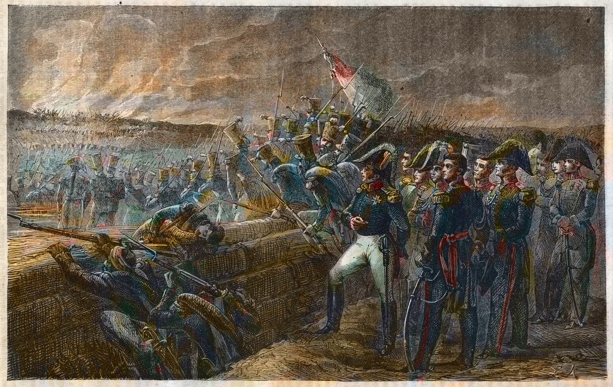 Sto tisíc synů Saint Louis - Francouzské obležení v bitvě u Trocadera - 31. srpna 1823 - Španělská expedice - Bitva u Trocadera od Unknown artist