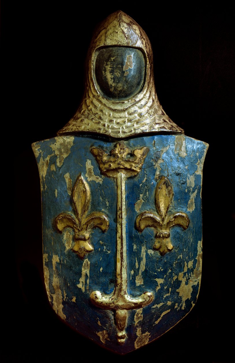 Stoletá válka: erb rodu Arc (Johanka z Arku) (1412-1431). 15. století od Unknown artist