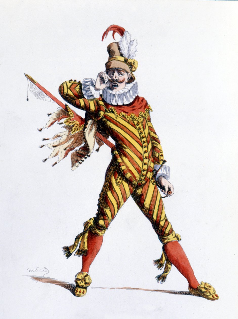Kapitán Spavento (kapitán Fracasse) od Unknown artist