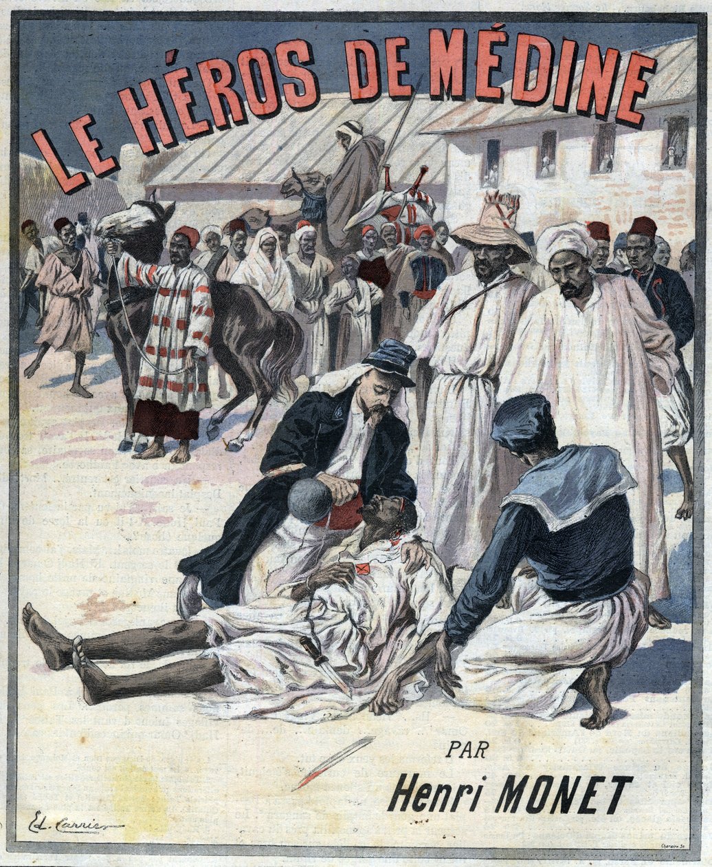 Ilustrace pro „The Heroes of Medicine“ od Henriho Moneta v „Le journal des voyages““ z roku 1898 od Unknown artist