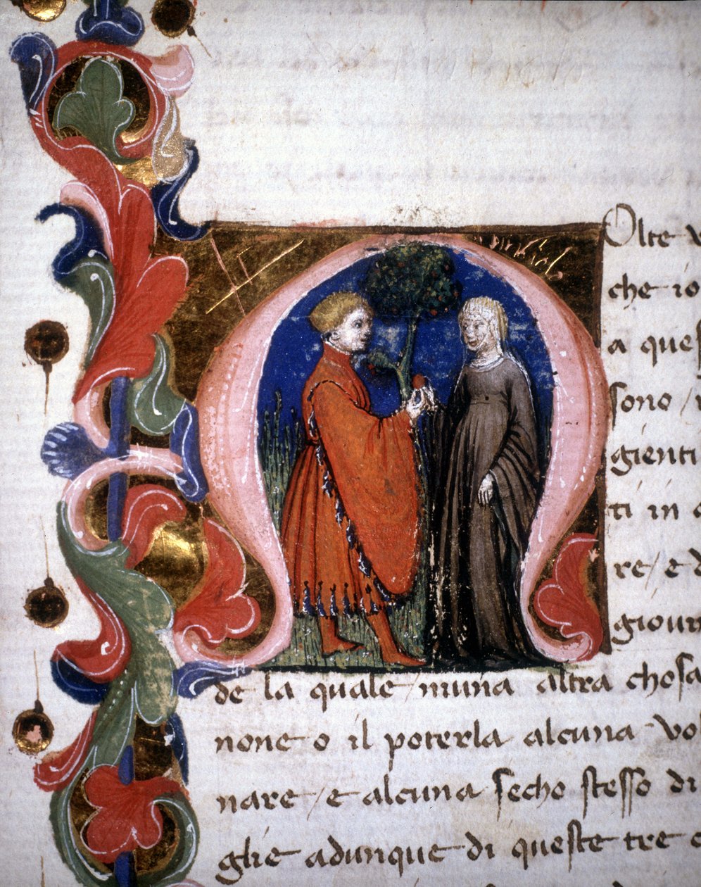 Incipit ""The Philocolo"" od Giovanniho Boccace od Unknown artist
