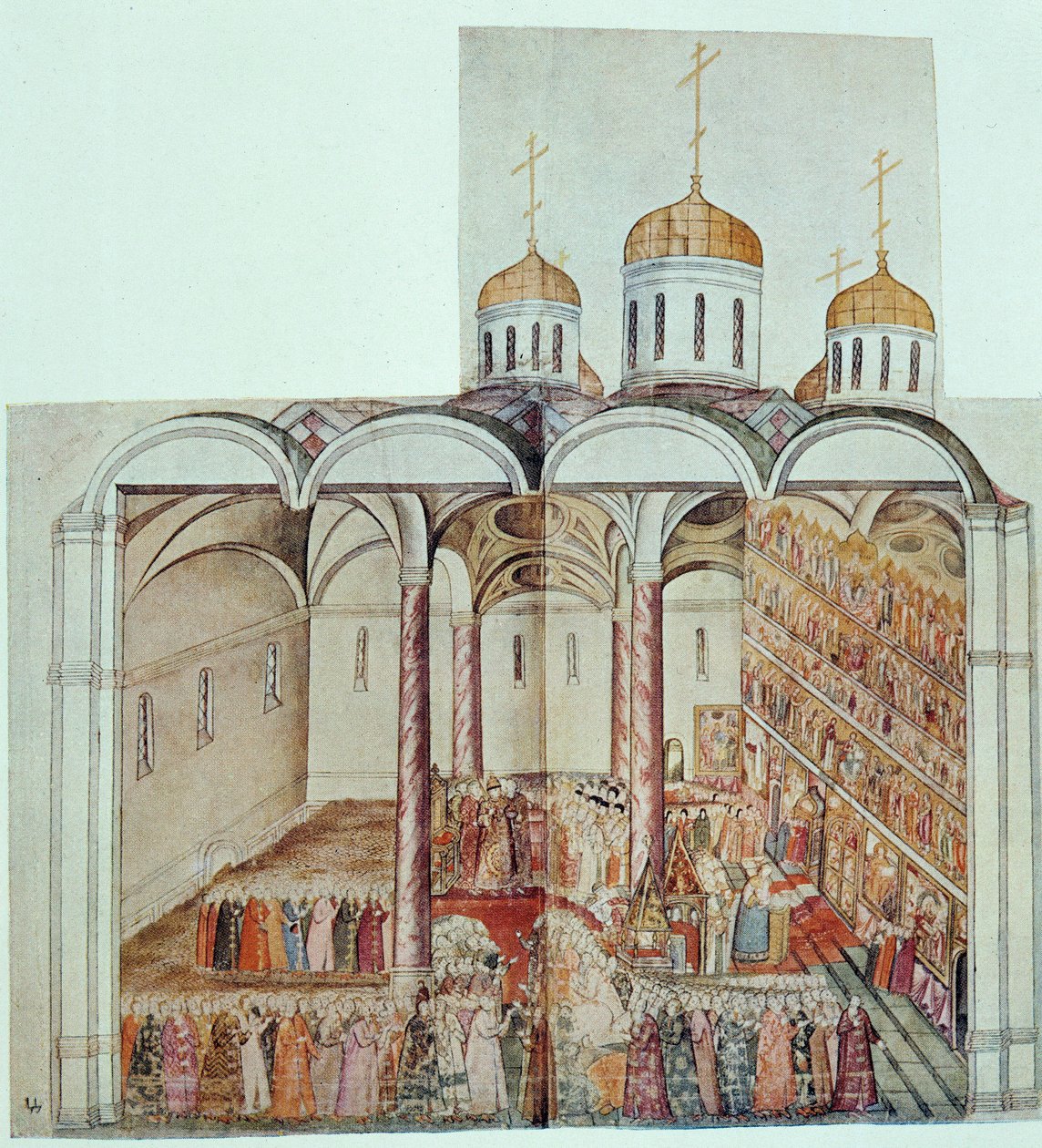 Uvedení Michaela III., cara Ruska (Michael Romanov od Unknown artist