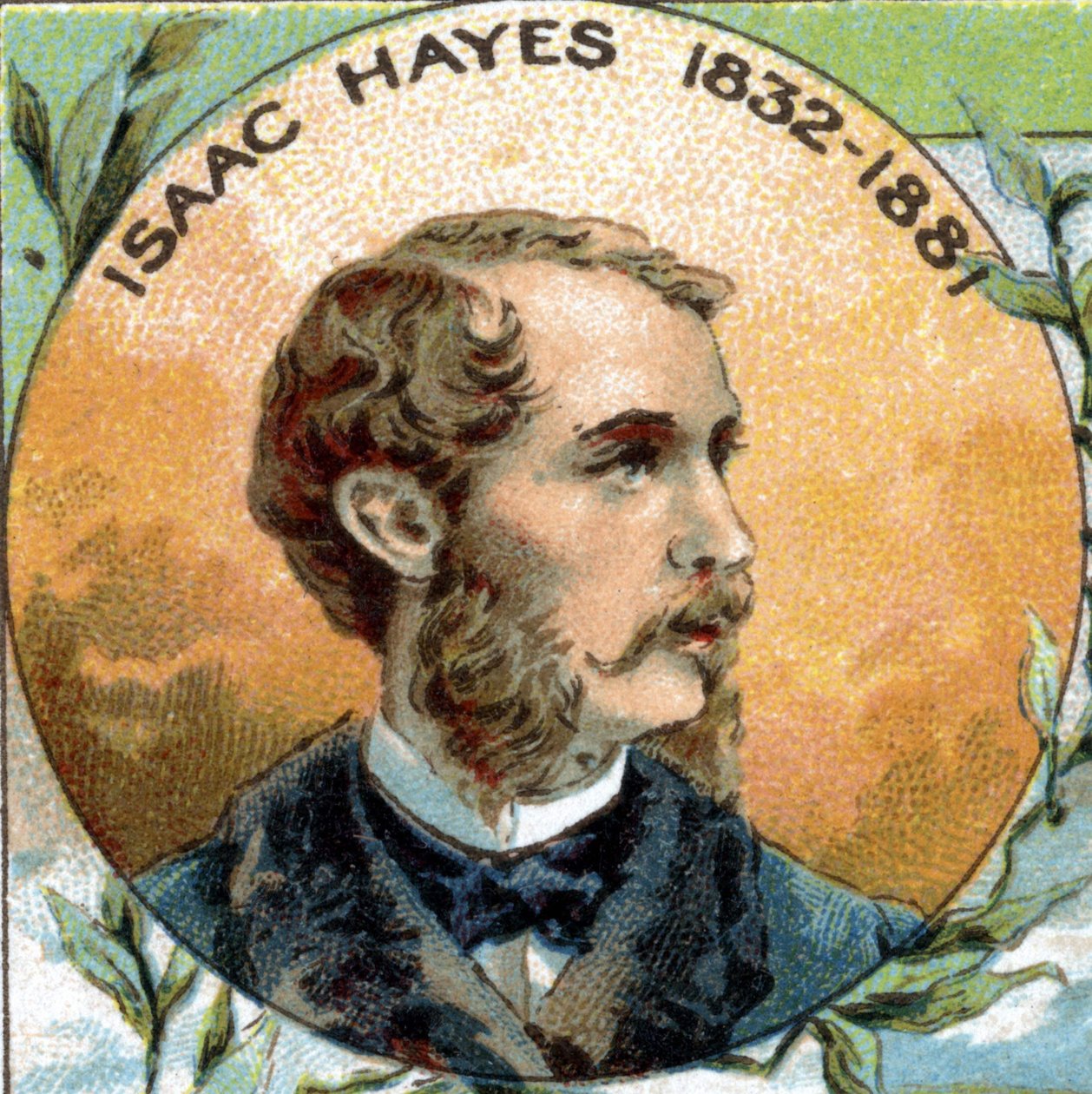 Isaac Israel Hayes (1832-1881) lékař a průzkumník arktického kontinentu od Unknown artist